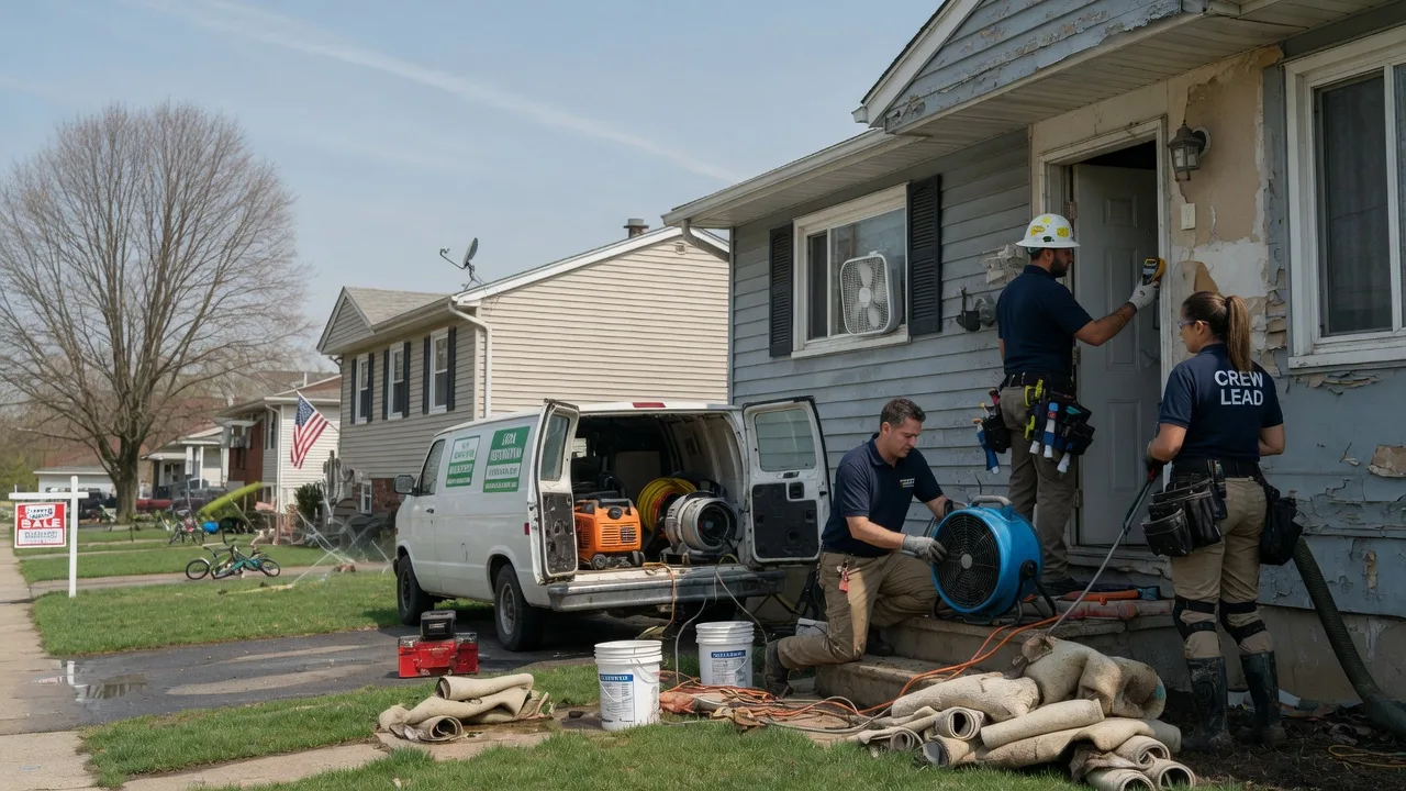 Flood Cleanup in Lone Rock, WI near me